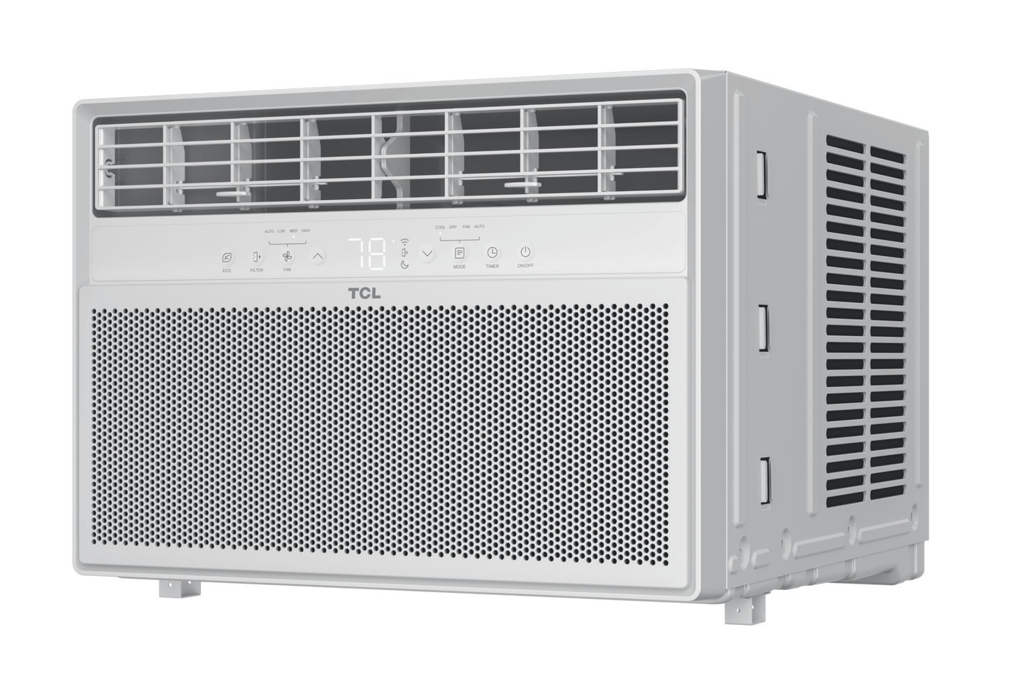6,000 BTU High-Efficiency Window AC - White 