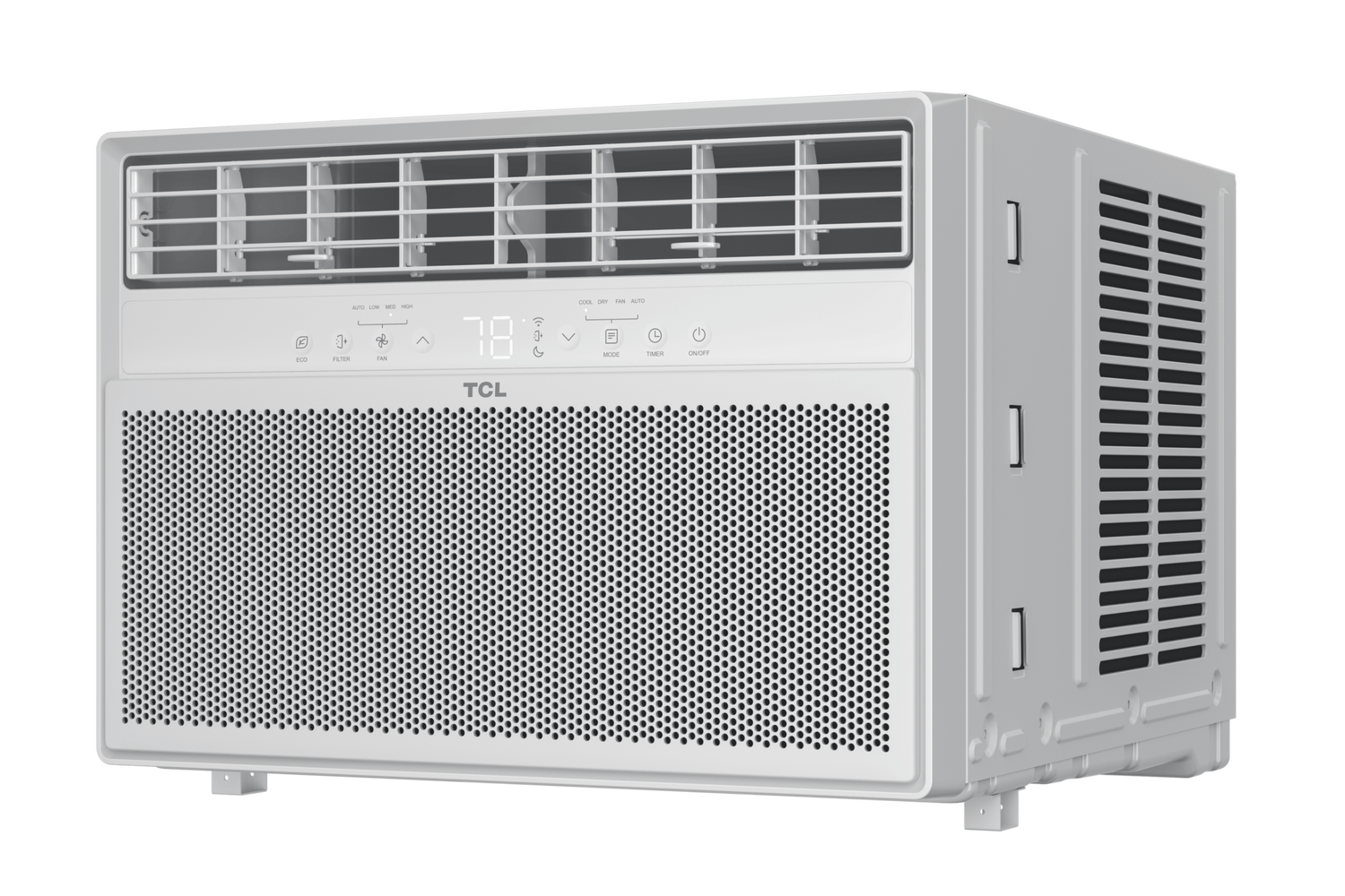 TCL 6,000 BTU High-Efficiency Mechanical Window AC White - W6WC72