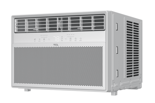 6,000 BTU High-Efficiency Window AC - White 