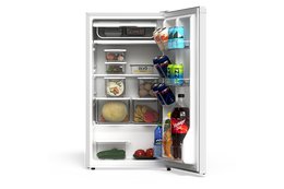TCL 3.1 Cu.Ft Two Door Mini Refrigerator White - TRM31D4AW