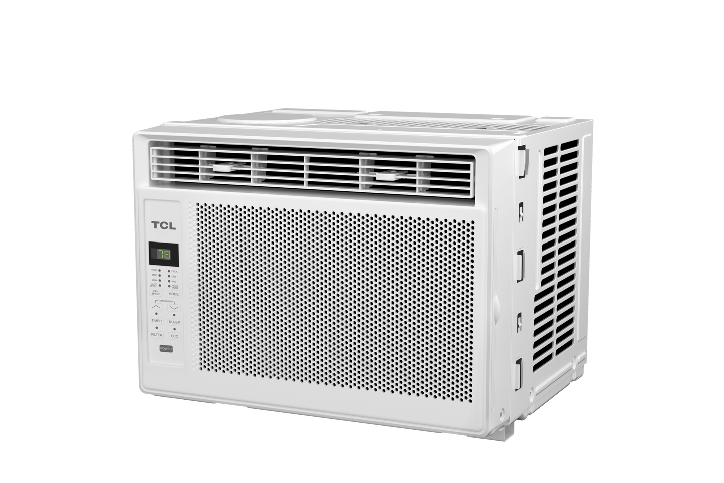 5,000 BTU High-Efficiency Window AC - White 