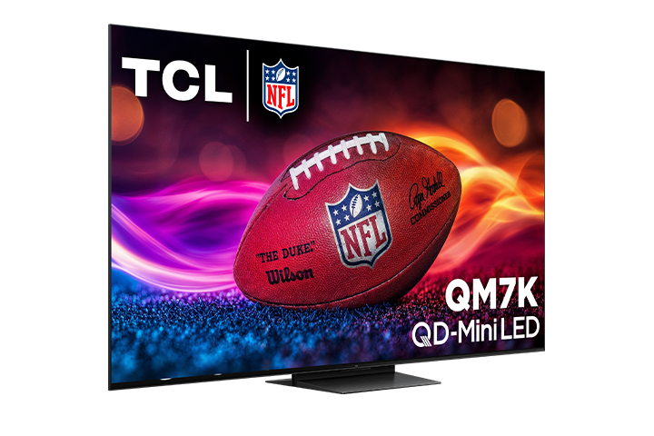 TCL 55’’ QM7K Series QD-Mini LED QLED 4K UHD Smart TV with Google TV – 55QM7K