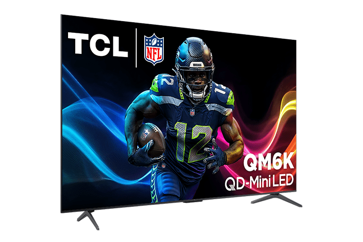 TCL 65’’ QM6K Series QD-Mini LED QLED 4K UHD Smart TV with Google TV – 65QM6K