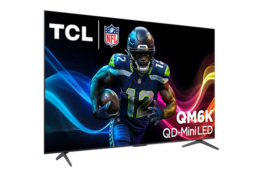 TCL 55’’ QM6K Series QD-Mini LED QLED 4K UHD Smart TV with Google TV – 55QM6K