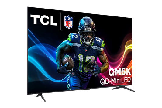 TCL 85’’ QM6K Series QD-Mini LED QLED 4K UHD Smart TV with Google TV – 85QM6K