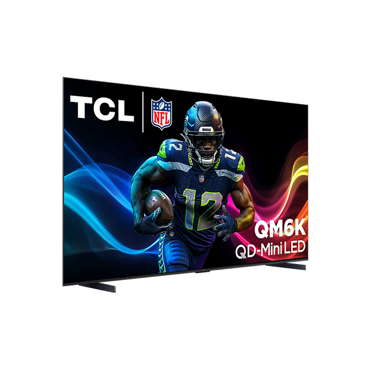 TCL television angled left view