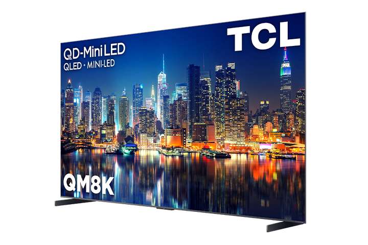 TCL 98" QM8K Series QD-Mini LED QLED 4K UHD Smart TV with Google TV – 98QM8K