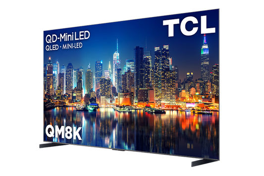 TCL 98" QM8K Series QD-Mini LED QLED 4K UHD Smart TV with Google TV – 98QM8K
