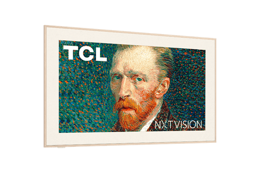 TCL 55" Class NXTVISION 4K QLED Smart TV with Google TV and Flush Wall Mount – 55A300W