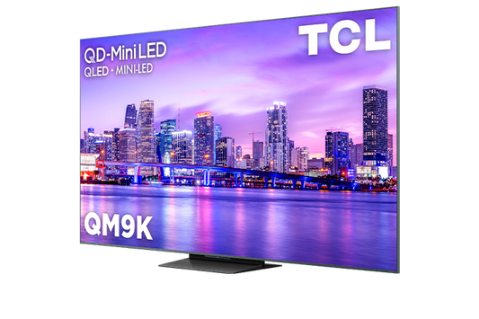 TCL 65" QM9K Series QD-Mini LED QLED 4K UHD Smart TV with Google TV – 65QM9K