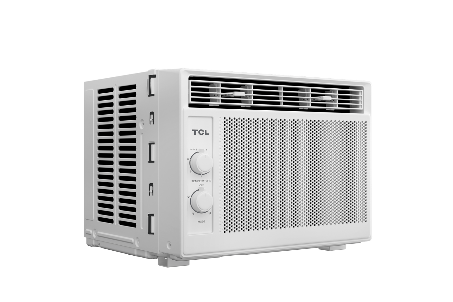 5,000 BTU High-Efficiency Mechanical Window AC - White 