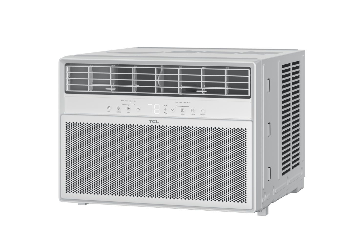 6,000 BTU High-Efficiency Window AC - White 