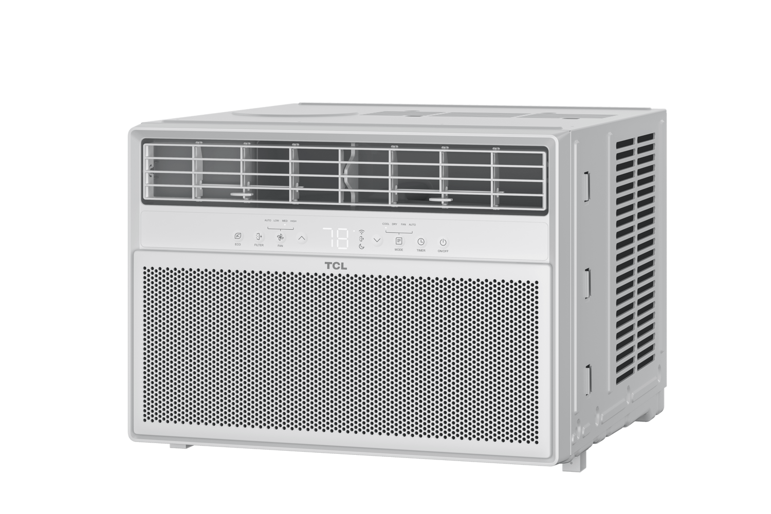 6,000 BTU High-Efficiency Window AC - White 