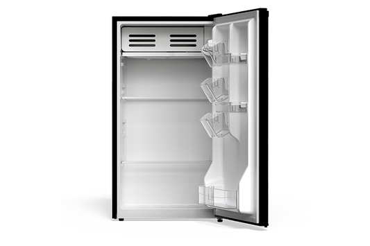 TCL 3.1 Cu.Ft Two Door Mini Refrigerator Black - TRM31D4AB
