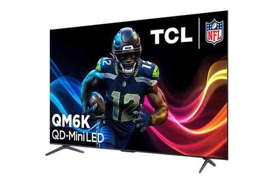 TCL 65’’ QM6K Series QD-Mini LED QLED 4K UHD Smart TV with Google TV – 65QM6K
