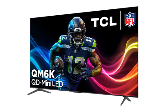 TCL 55’’ QM6K Series QD-Mini LED QLED 4K UHD Smart TV with Google TV – 55QM6K