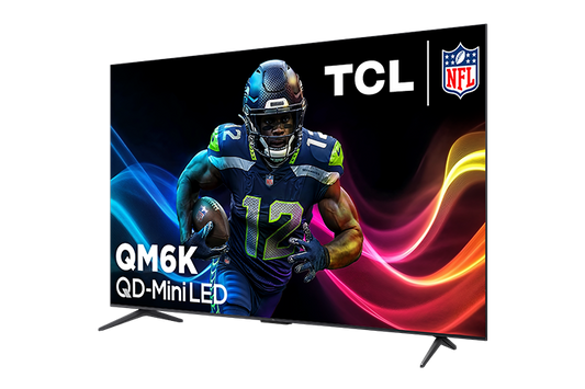 TCL 85’’ QM6K Series QD-Mini LED QLED 4K UHD Smart TV with Google TV – 85QM6K