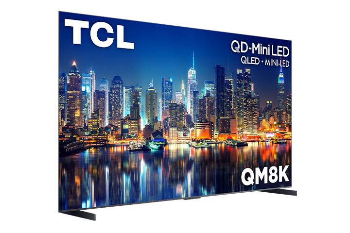 TCL 98" QM8K Series QD-Mini LED QLED 4K UHD Smart TV with Google TV – 98QM8K