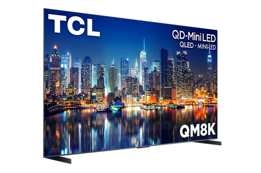 TCL 98" QM8K Series QD-Mini LED QLED 4K UHD Smart TV with Google TV – 98QM8K
