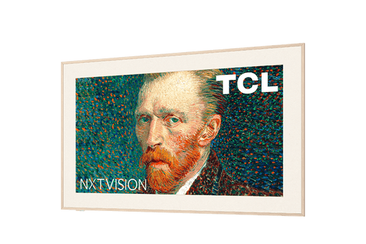 TCL 55" Class NXTVISION 4K QLED Smart TV with Google TV and Flush Wall Mount – 55A300W