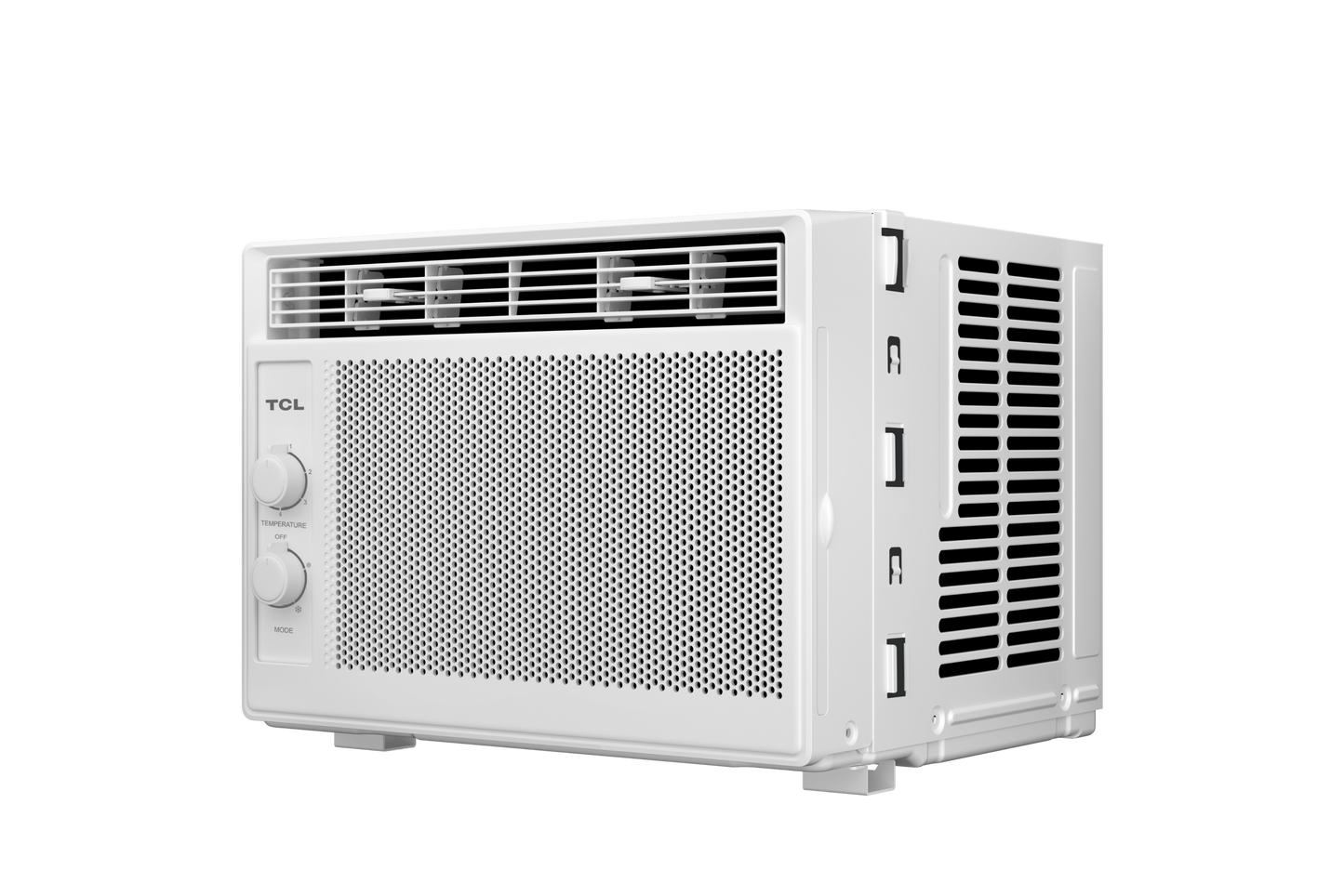 5,000 BTU High-Efficiency Mechanical Window AC - White 