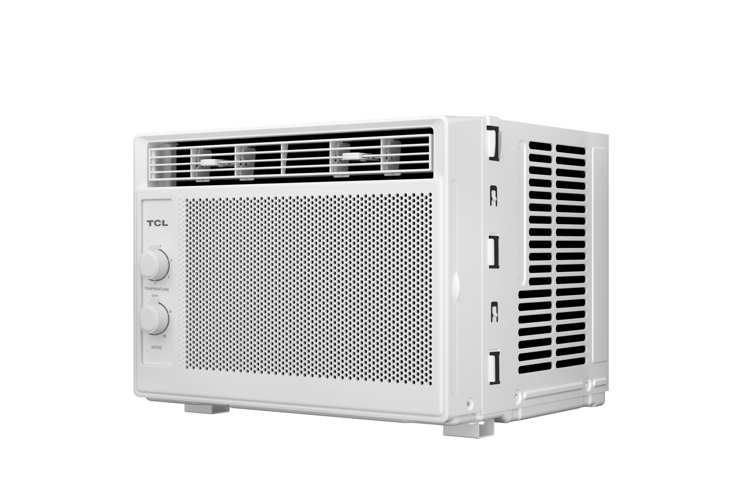 5,000 BTU High-Efficiency Mechanical Window AC - White 