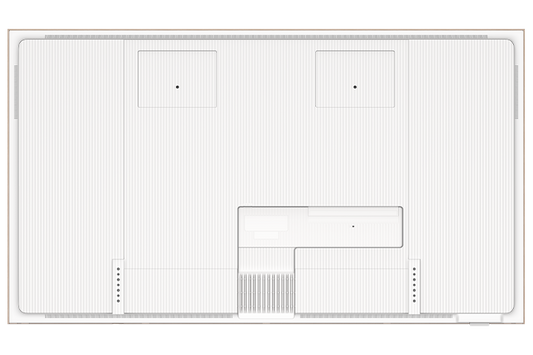 TCL 65" Class NXTVISION 4K QLED Smart TV with Google TV and Flush Wall Mount – 65A300W