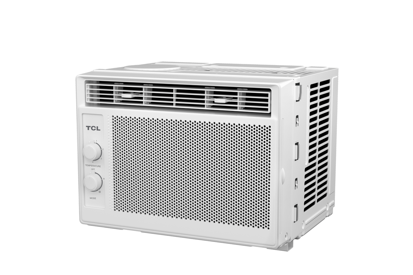 5,000 BTU High-Efficiency Mechanical Window AC - White 