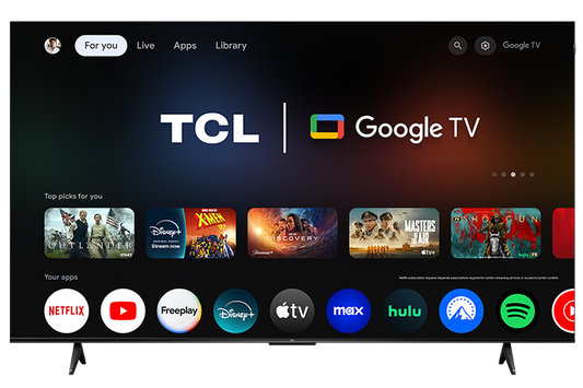 TCL 85" Q Class 4K UHD HDR QLED Smart TV with Google TV - 85Q5K