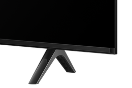 TCL 43S551G 4K UHD LED Google TV stand and bottom bezel detail