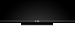 TCL 43S551G 4K UHD LED Google TV TCL logo and bottom bezel detail