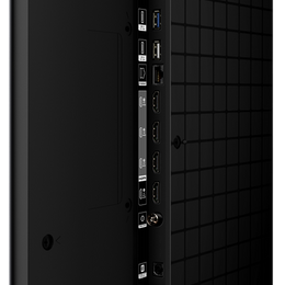 TCL television port detail