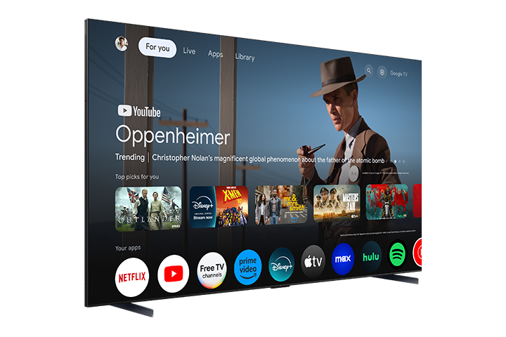 TCL 115" QM7K Series QD-Mini LED QLED 4K UHD Smart TV with Google TV – 115QM7K