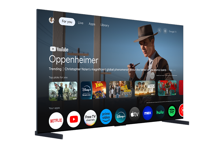 TCL 85" X11K Series 4K UHD HDR QD-Mini LED Smart TV with Google TV – 85X11K