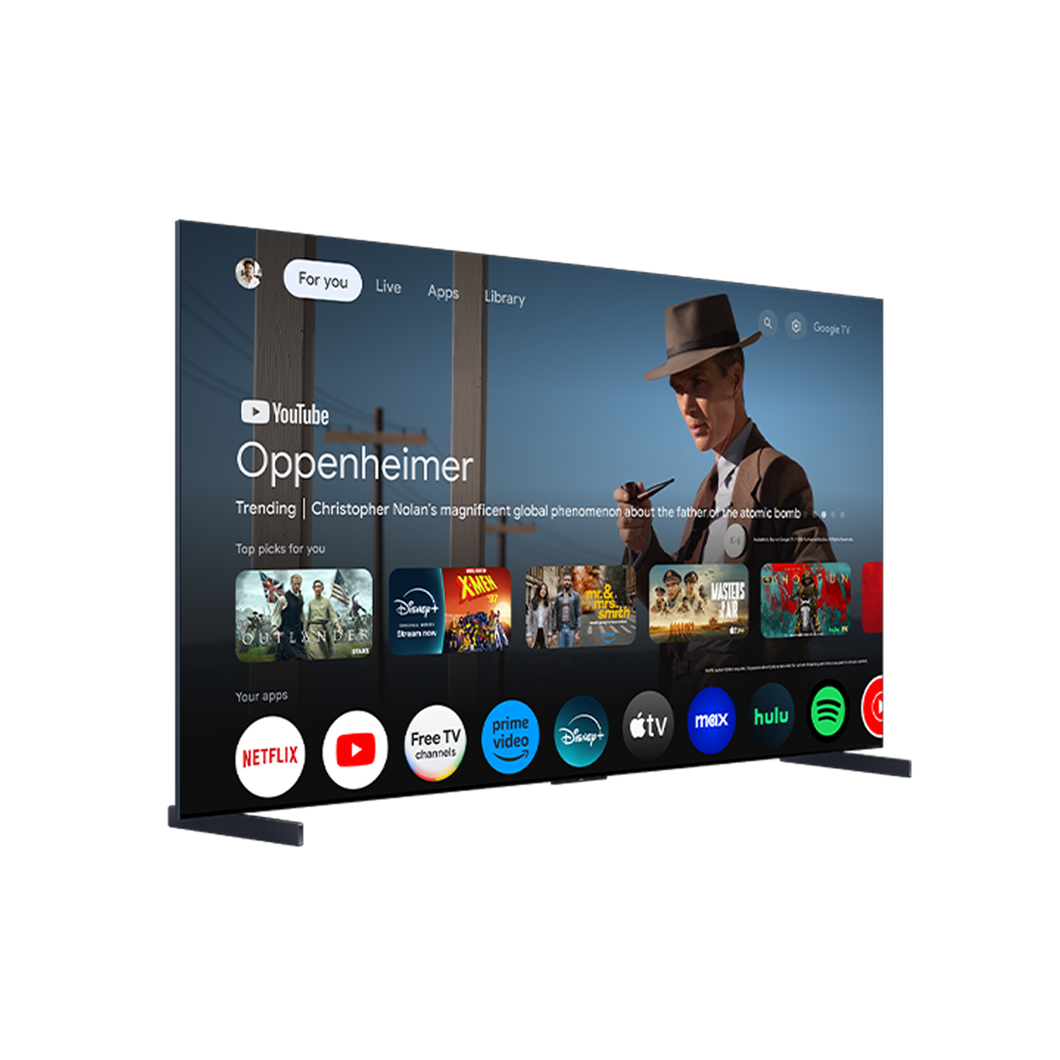 X11K Series 4K UHD HDR QD-Mini LED Smart TV with Google TV –