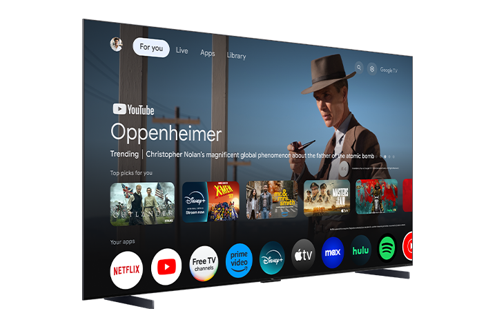 TCL 98" QM7K Series QD-Mini LED QLED 4K UHD Smart TV with Google TV – 98QM7K