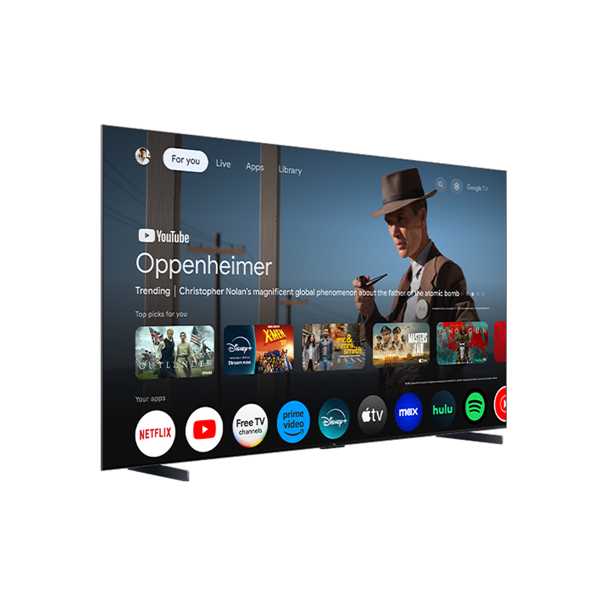 QM7K Series QD-Mini LED QLED 4K UHD Smart TV with Google TV –