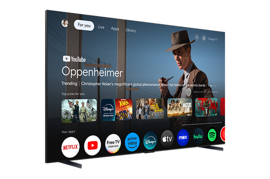 TCL 115" QM7K Series QD-Mini LED QLED 4K UHD Smart TV with Google TV – 115QM7K