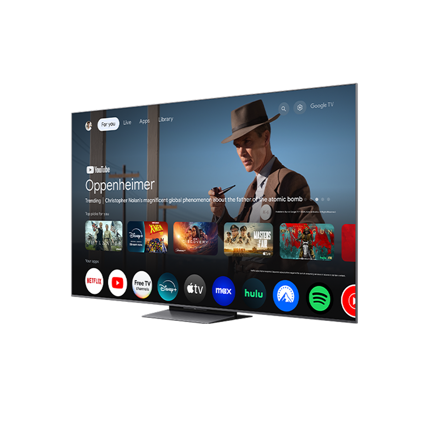 QM8K Series QD-Mini LED QLED 4K UHD Smart TV with Google TV –