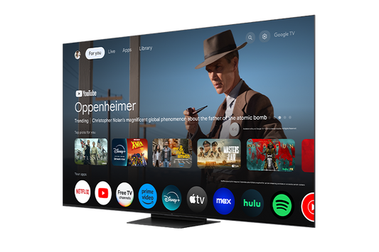 TCL 85" QM7K Series QD-Mini LED QLED 4K UHD Smart TV with Google TV – 85QM7K