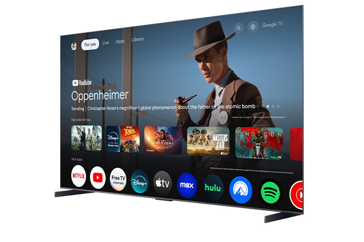 TCL 98" QM8K Series QD-Mini LED QLED 4K UHD Smart TV with Google TV – 98QM8K