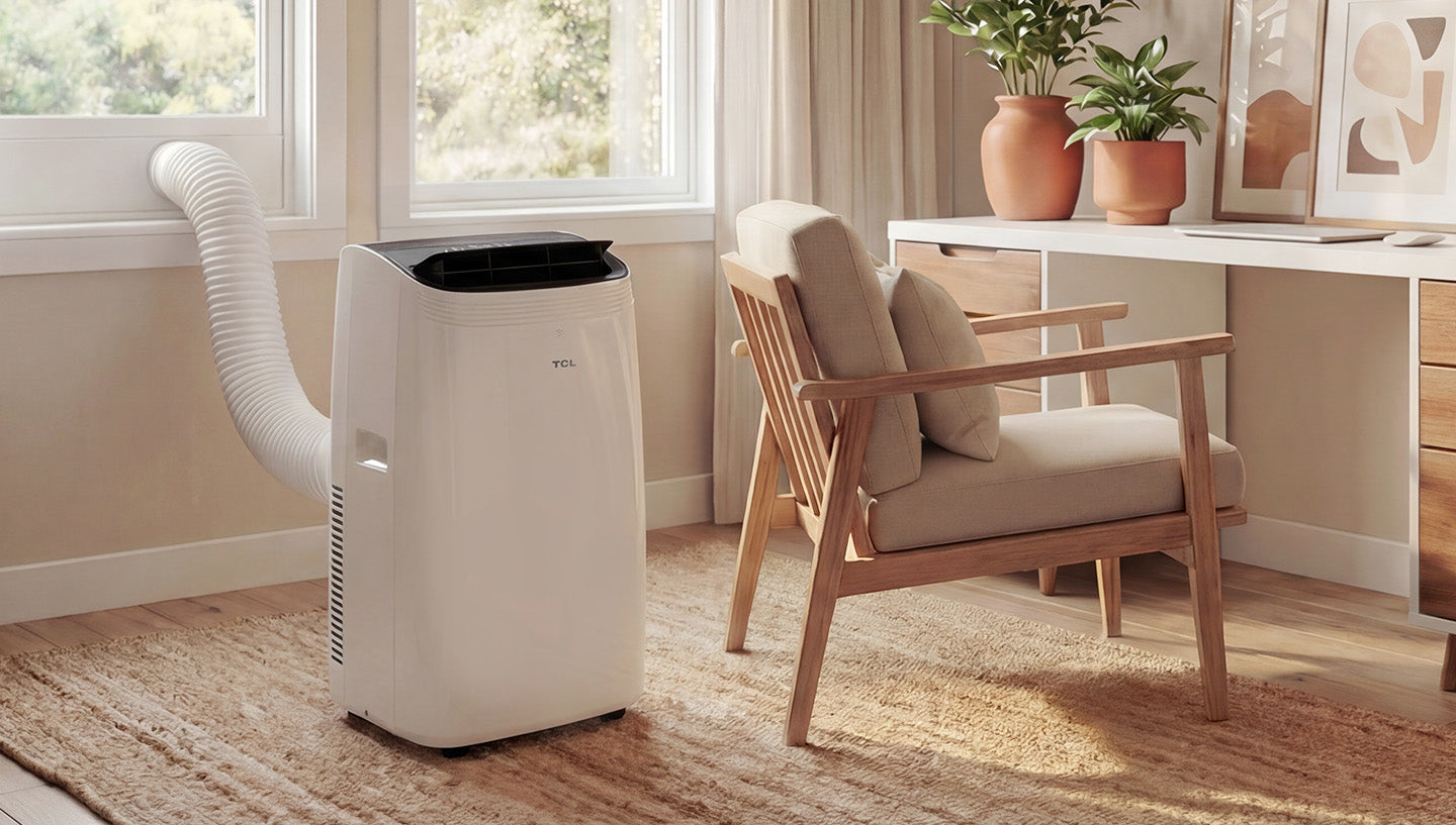 TCL 10,000 DOE (14,000 BTU ASHRAE) BTU Smart Portable AC - T10PC5S