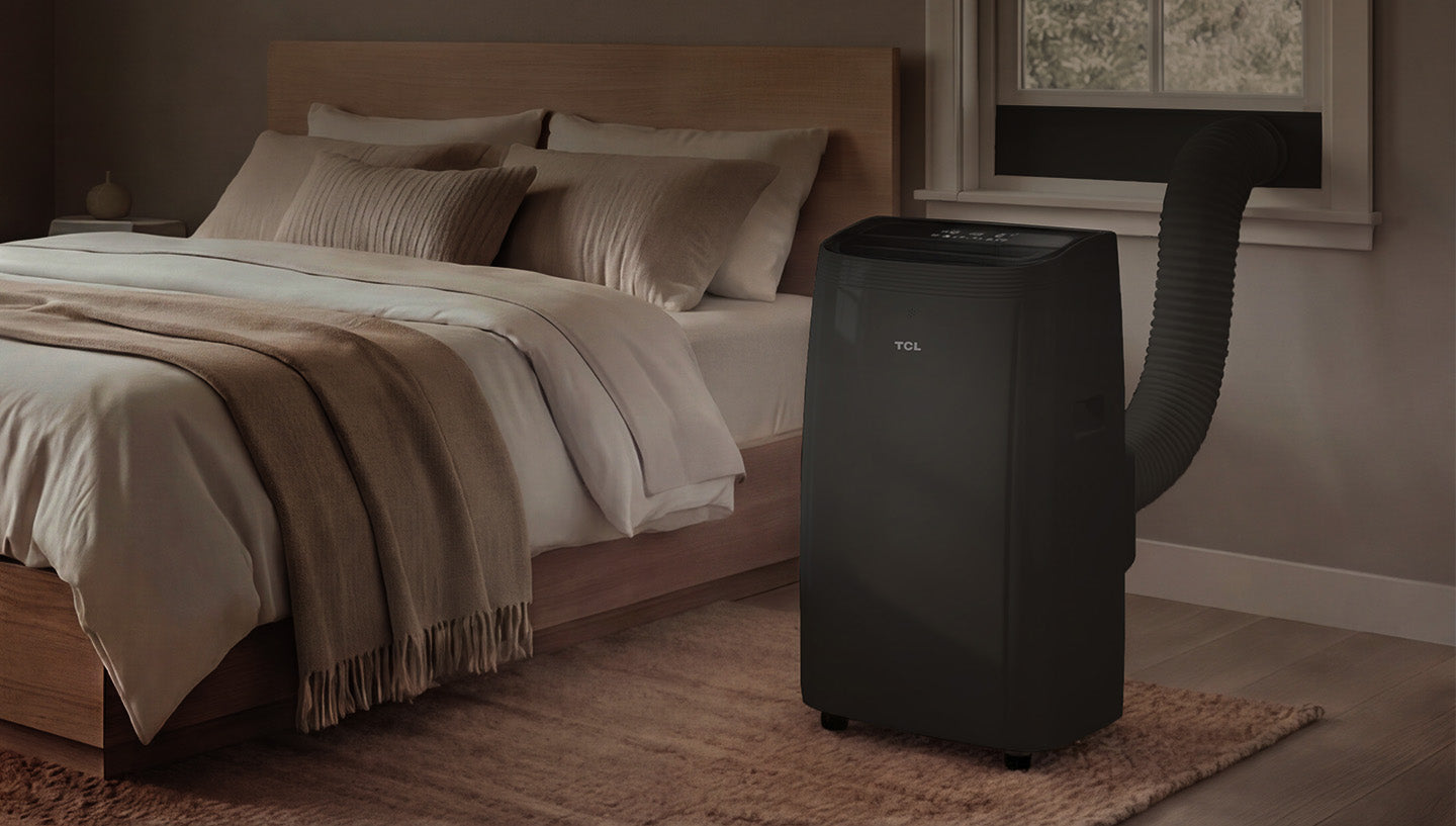 TCL 10,000 DOE (14,000 BTU ASHRAE) BTU Smart Portable AC - T10PC9SB