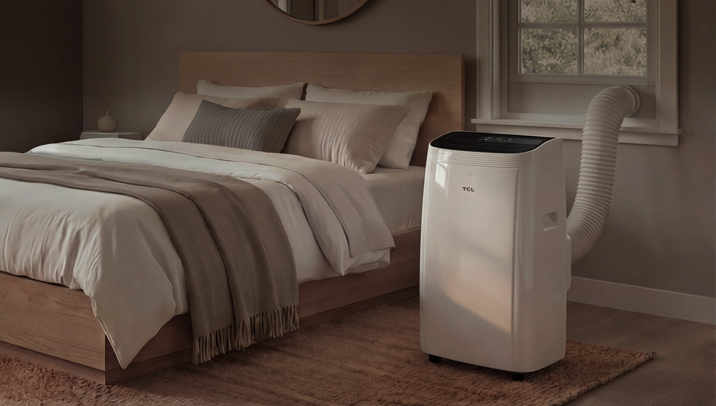 TCL 8,000 DOE (12,000 BTU ASHRAE) BTU Smart Portable AC - T08PC5S
