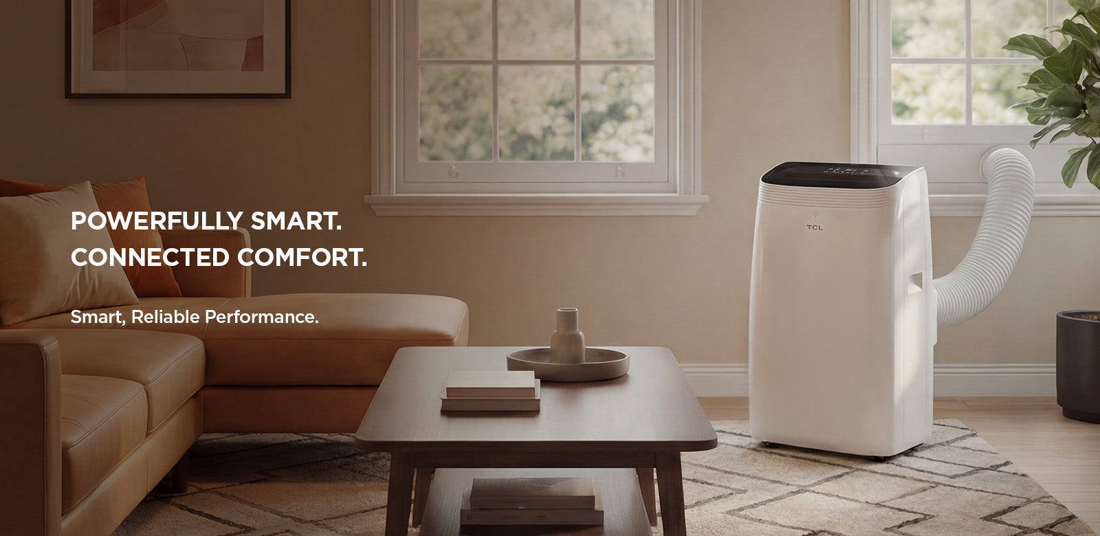 TCL 8,000 DOE (12,000 BTU ASHRAE) BTU Smart Portable AC - T08PC5S