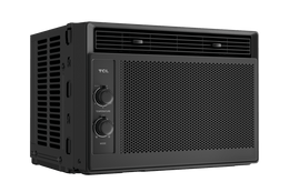 5,000 BTU High-Efficiency Mechanical Window AC - Black