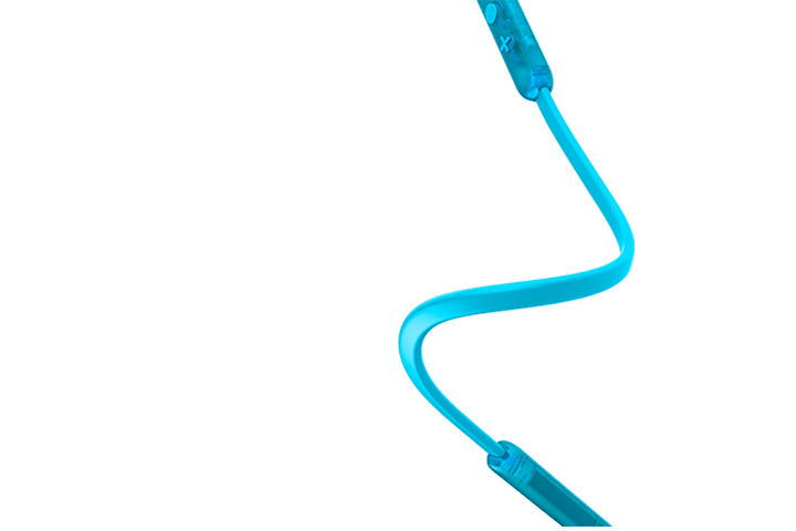 TCL Ocean Blue Wireless In-ear Bluetooth Headphones with Mic - SOCL300BTBL