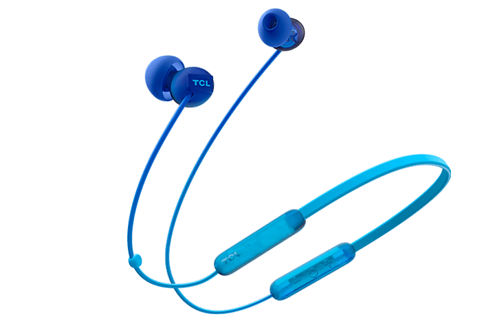 TCL Ocean Blue Wireless In-ear Bluetooth Headphones with Mic - SOCL300BTBL