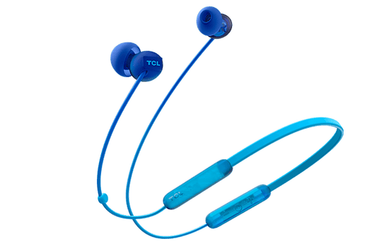 TCL Ocean Blue Wireless In-ear Bluetooth Headphones with Mic - SOCL300BTBL