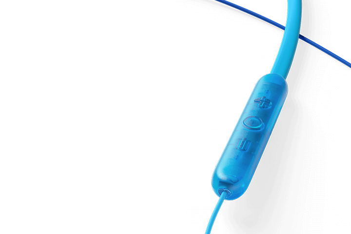 TCL Ocean Blue Wireless In-ear Bluetooth Headphones with Mic - SOCL300BTBL